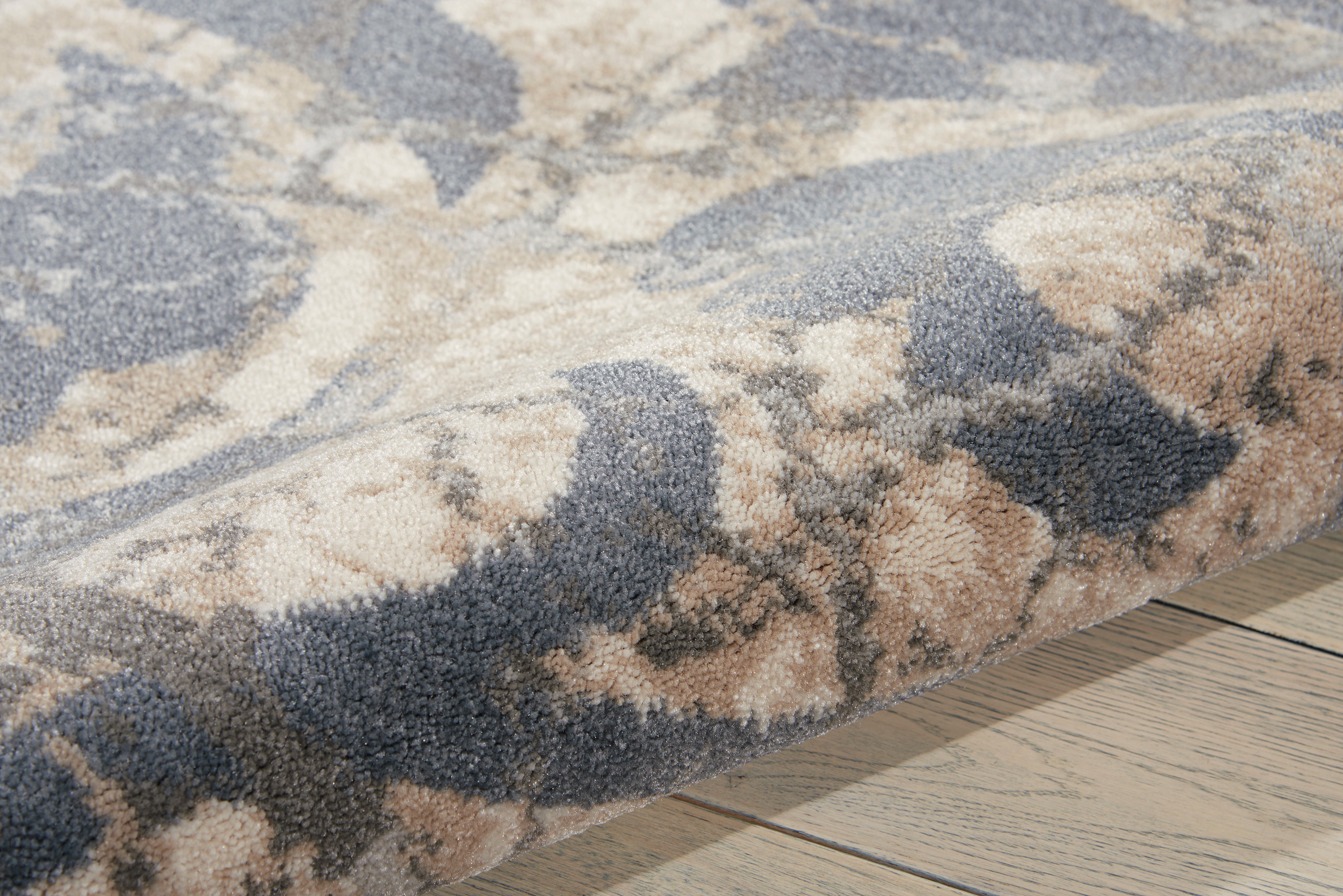 Nourison Maxell MAE10 Ivory Blue Rug